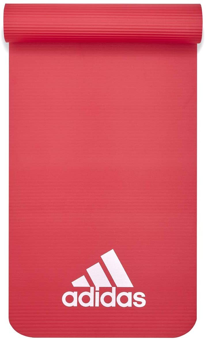 Adidas Fitness Mat 7mm Exercise Training Floor Gym Yoga Judo Pilates - Red-4
