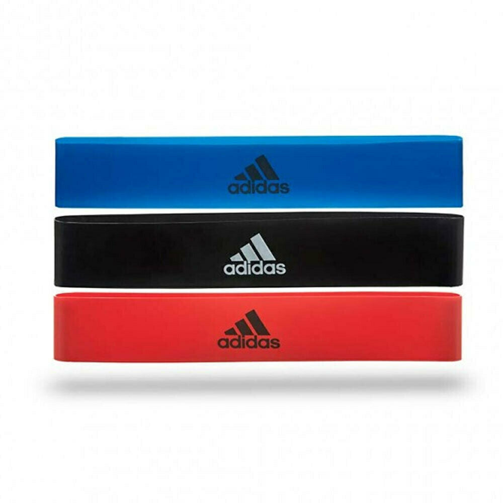 Adidas Mini Resistance Bands Yoga Fitness Workout Exercise Training Loop Set-1