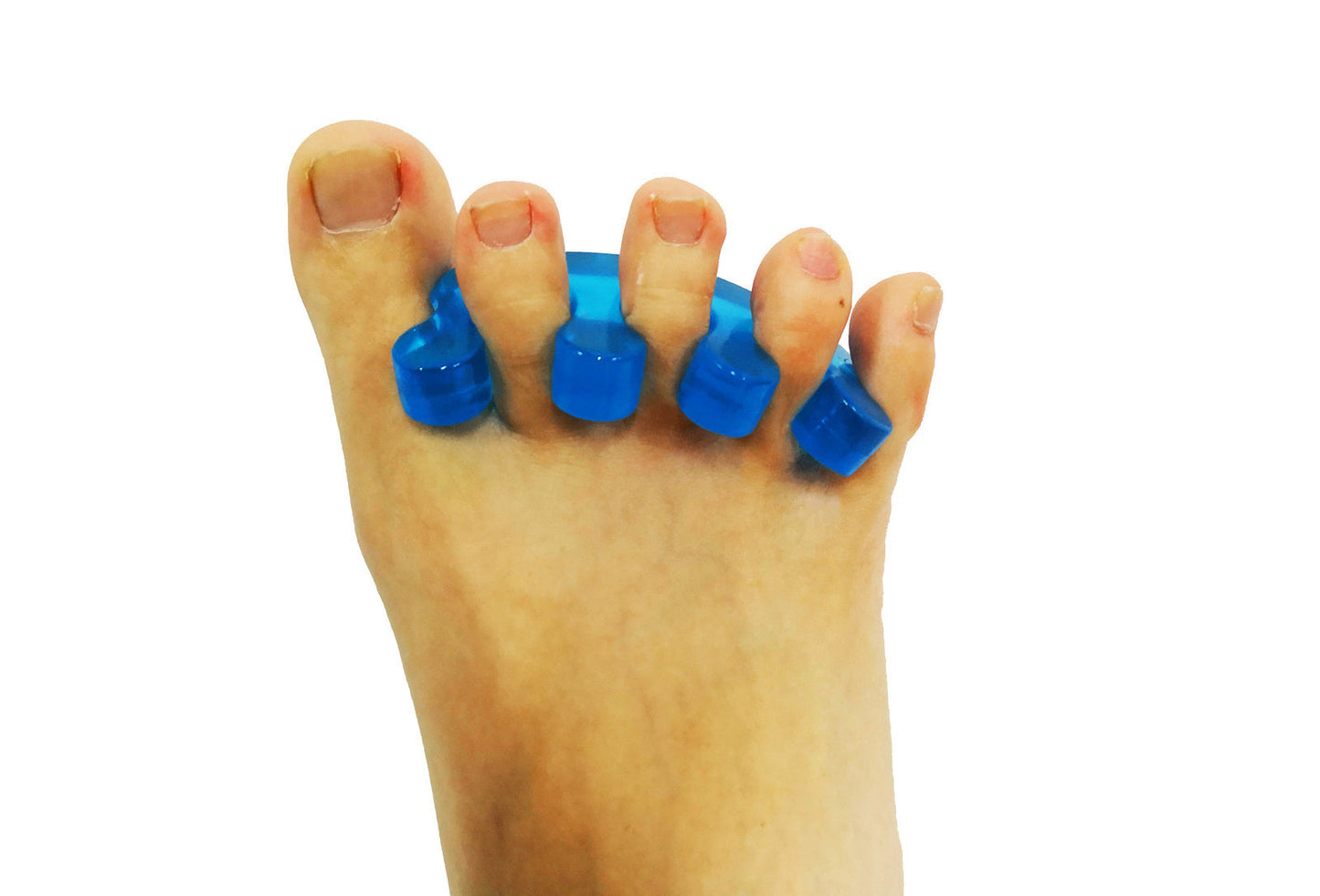 1 Pair Axign Wide 5 Toe Based Separator Medical Silicone Bunion Pain Relief Spacer-0
