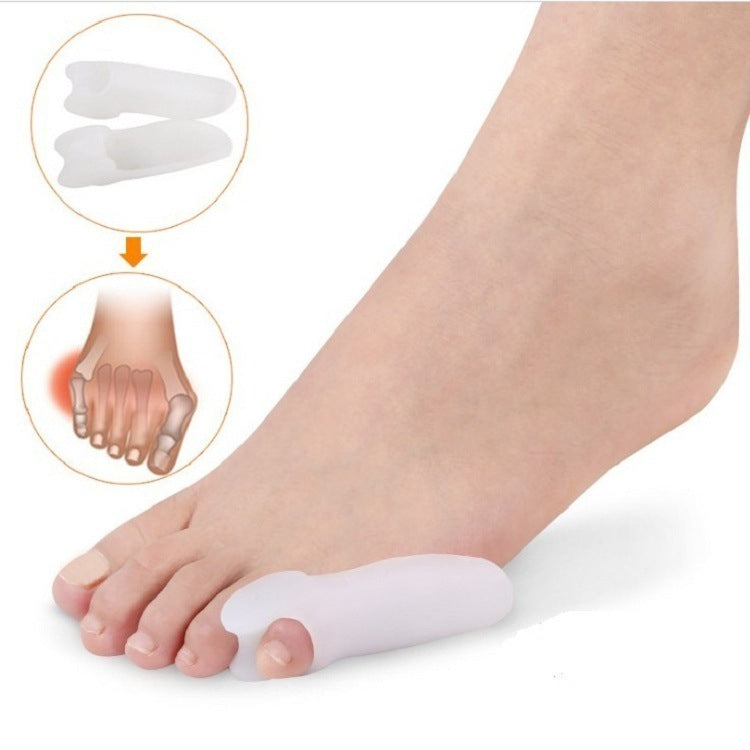 Bunionette Sleeve w Toe Spacer Corn Sleeve Cushion Relieves & Corrects Bunionettes-4