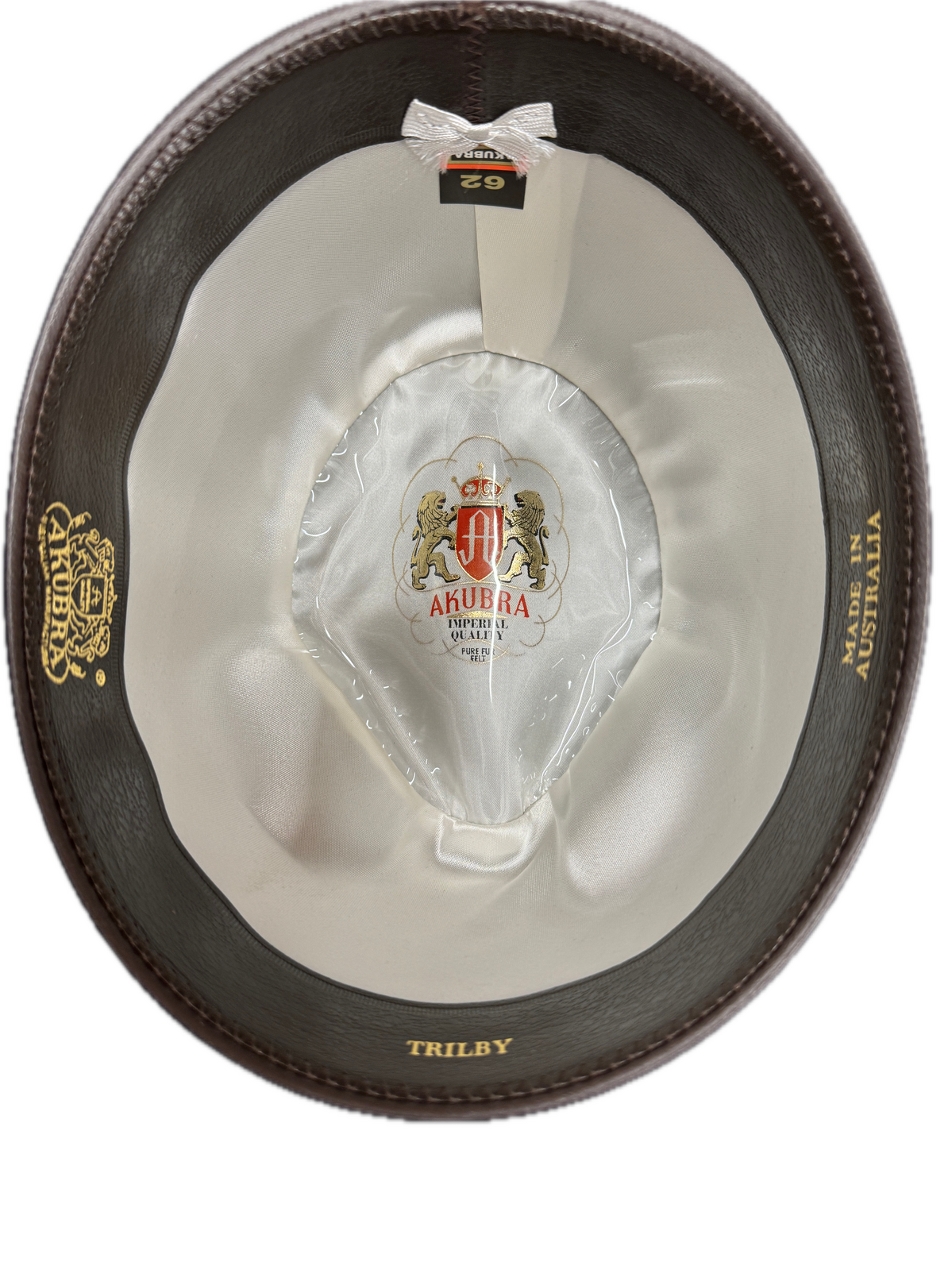 Akubra Trilby Fur Felt Hat - Black-4