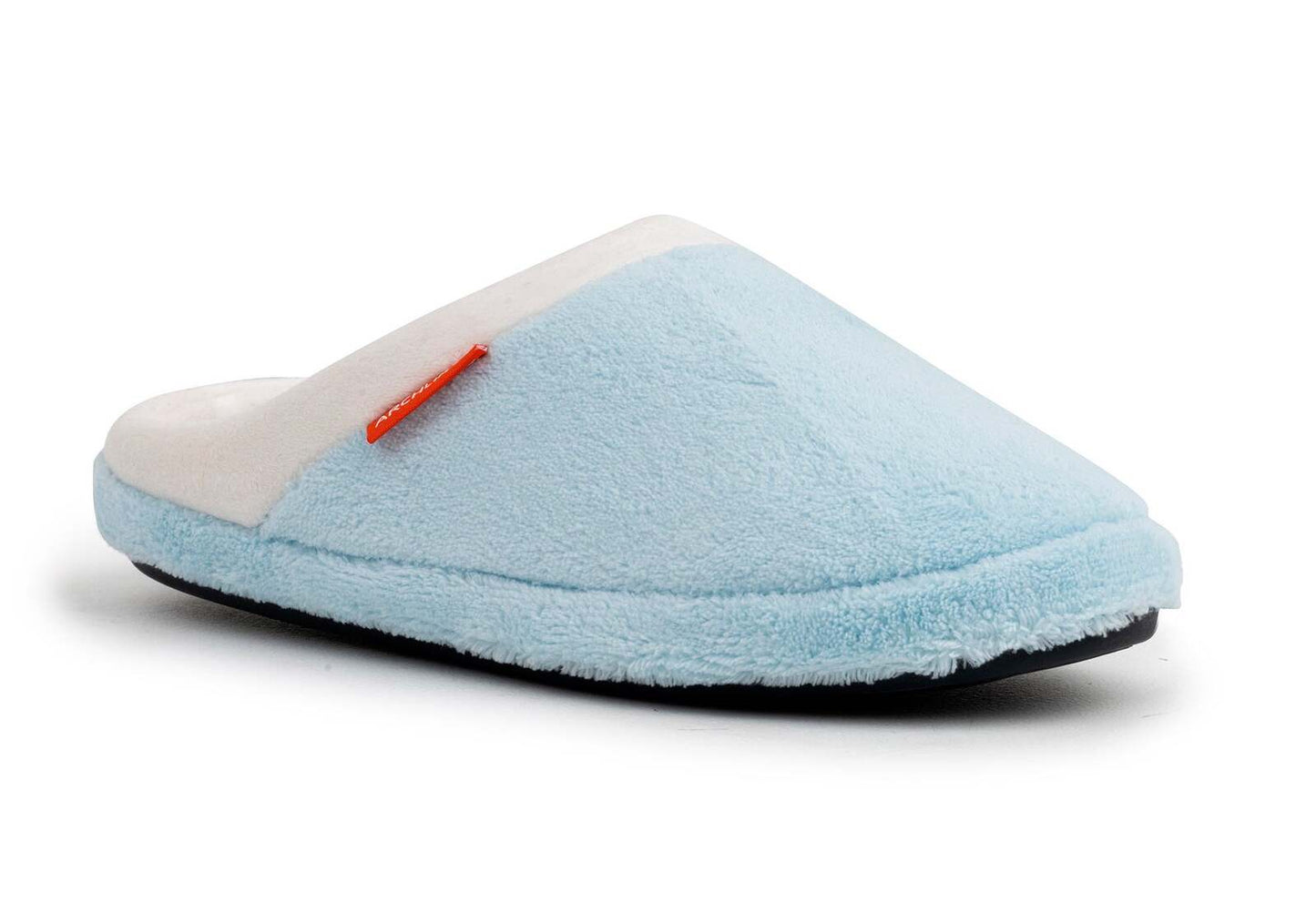 ARCHLINE Orthotic Slippers Slip On Arch Scuffs Pain Relief Moccasins - Baby Blue-4
