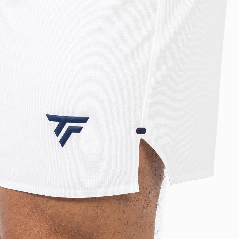 Tecnifibre Mens Tennis Team Stretch Shorts in White