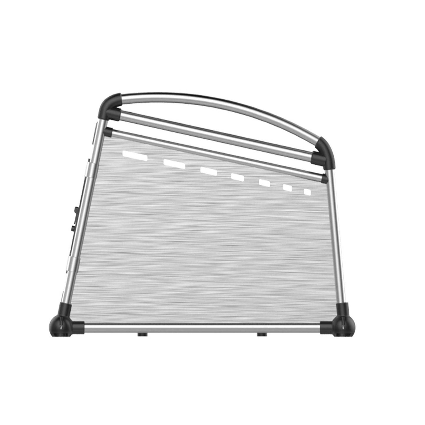 Aluminium Dog Travel Crate 56x65x77cm - Medium Pet Car Transport Cage Kennel Box-4