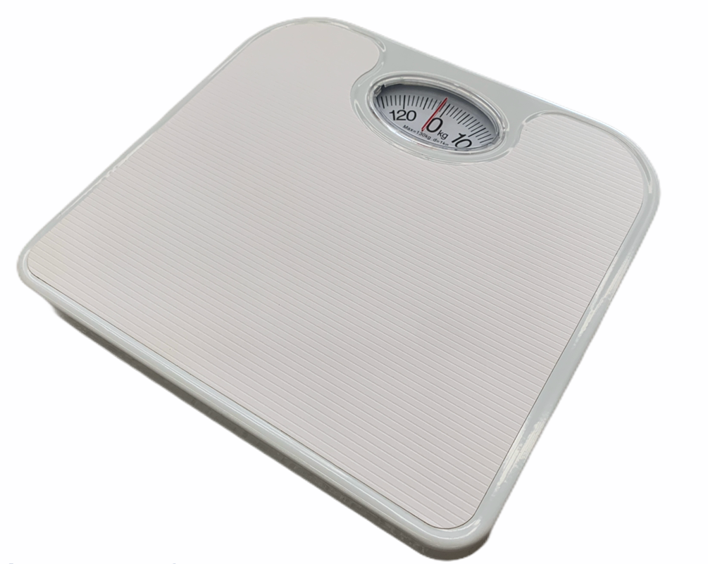 130kg BR Home Mechanical Bathroom Scales Weight Checker Kilo Kg Kilograms - White-4