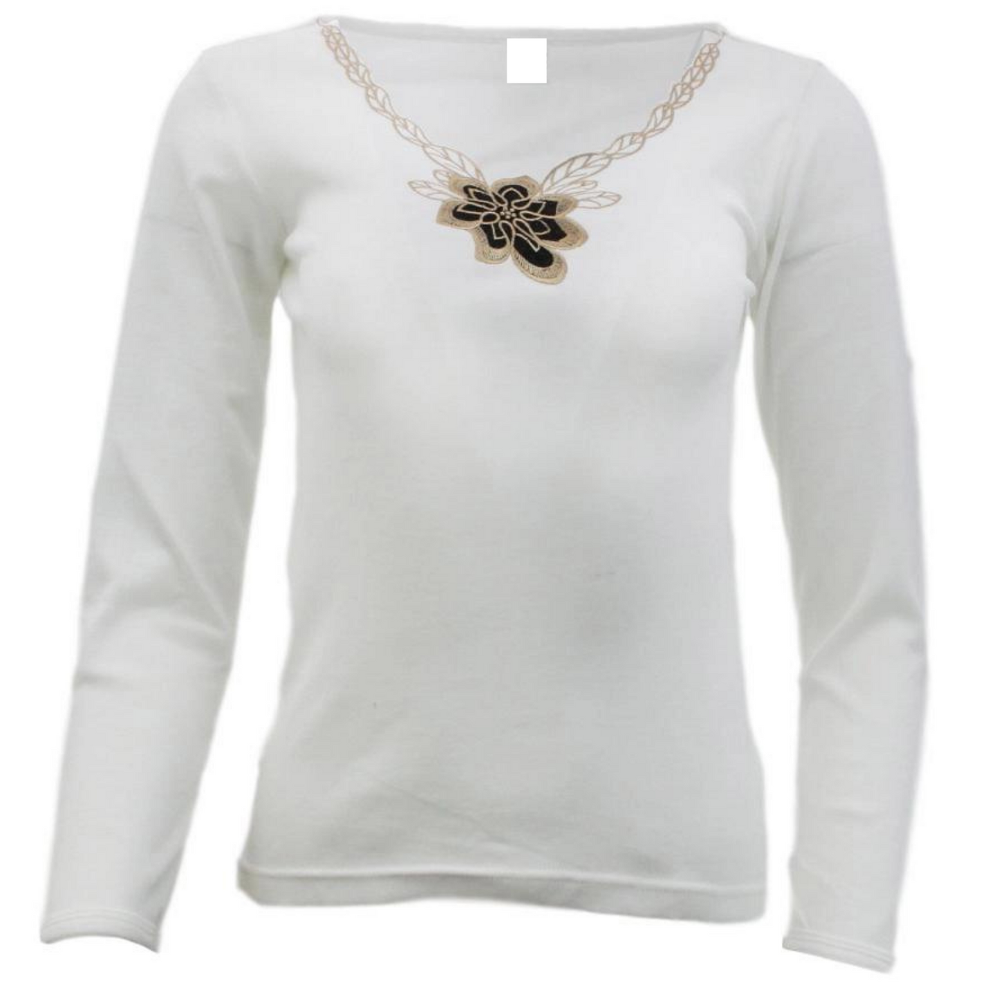 Ladies Merino Wool Blend Long Sleeve Thermal Spencer Top Thermals Underwear-7