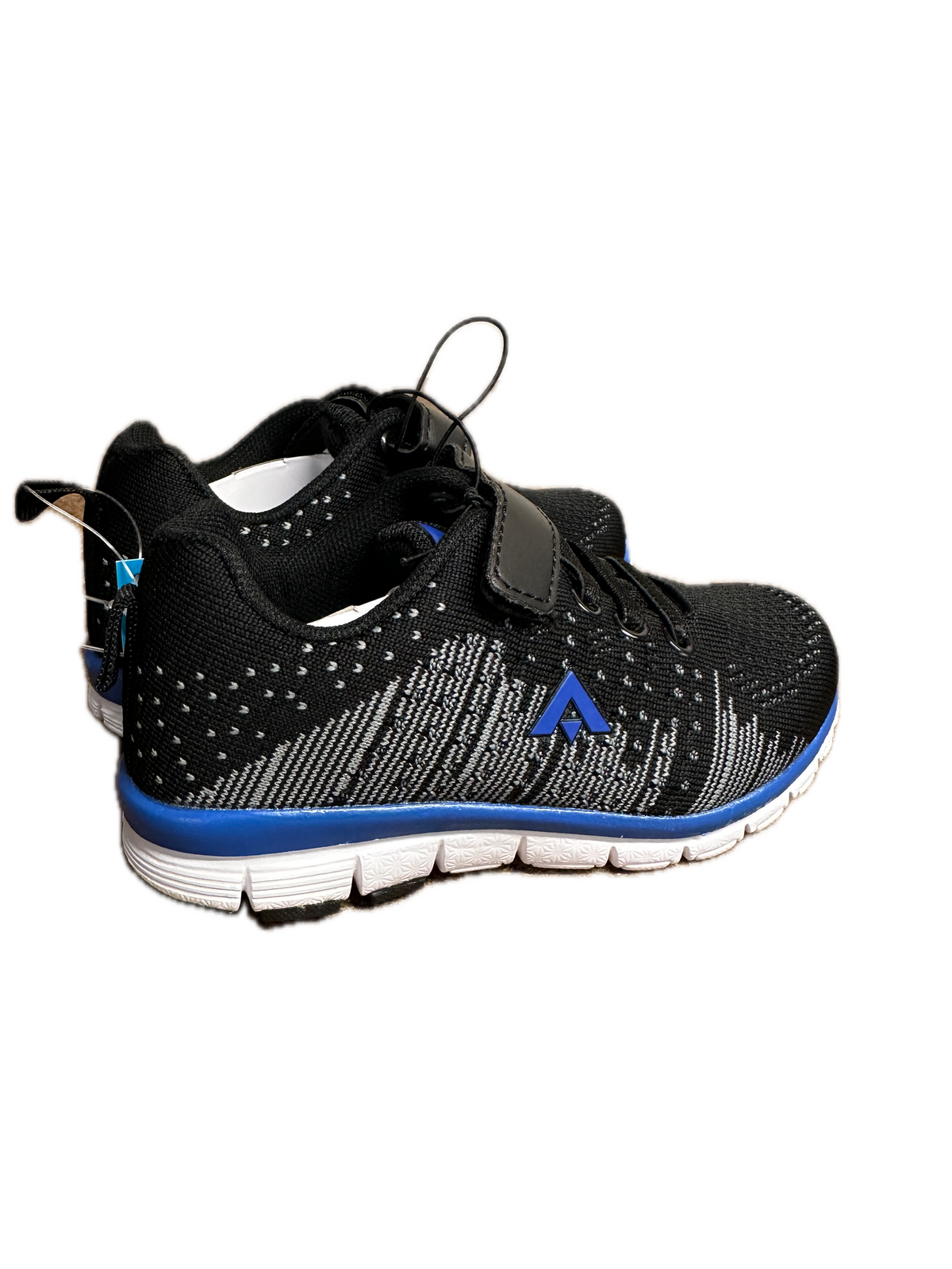 Aerosport Kids Junior Running Shoes Sneakers Runners - Black/Royal Blue-3