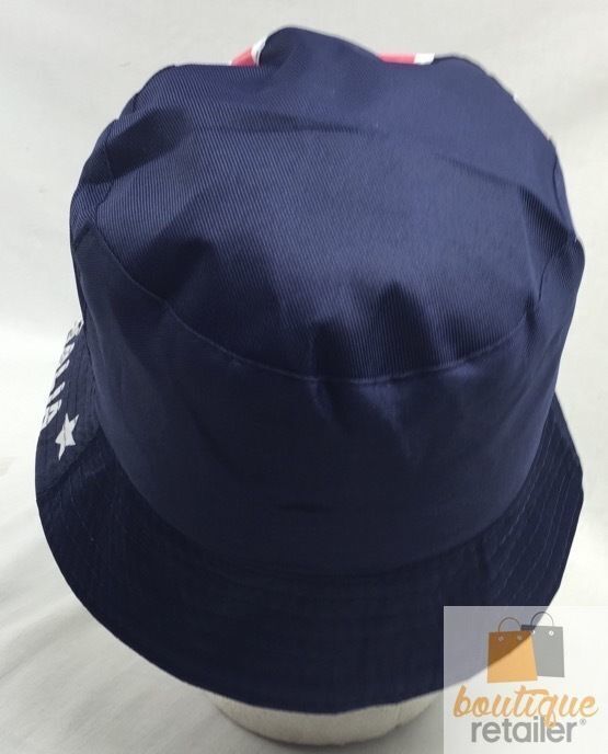 AUSTRALIA FLAG BUCKET HAT Adult Australian Day Aussie Summer Sun Cap Brim-3