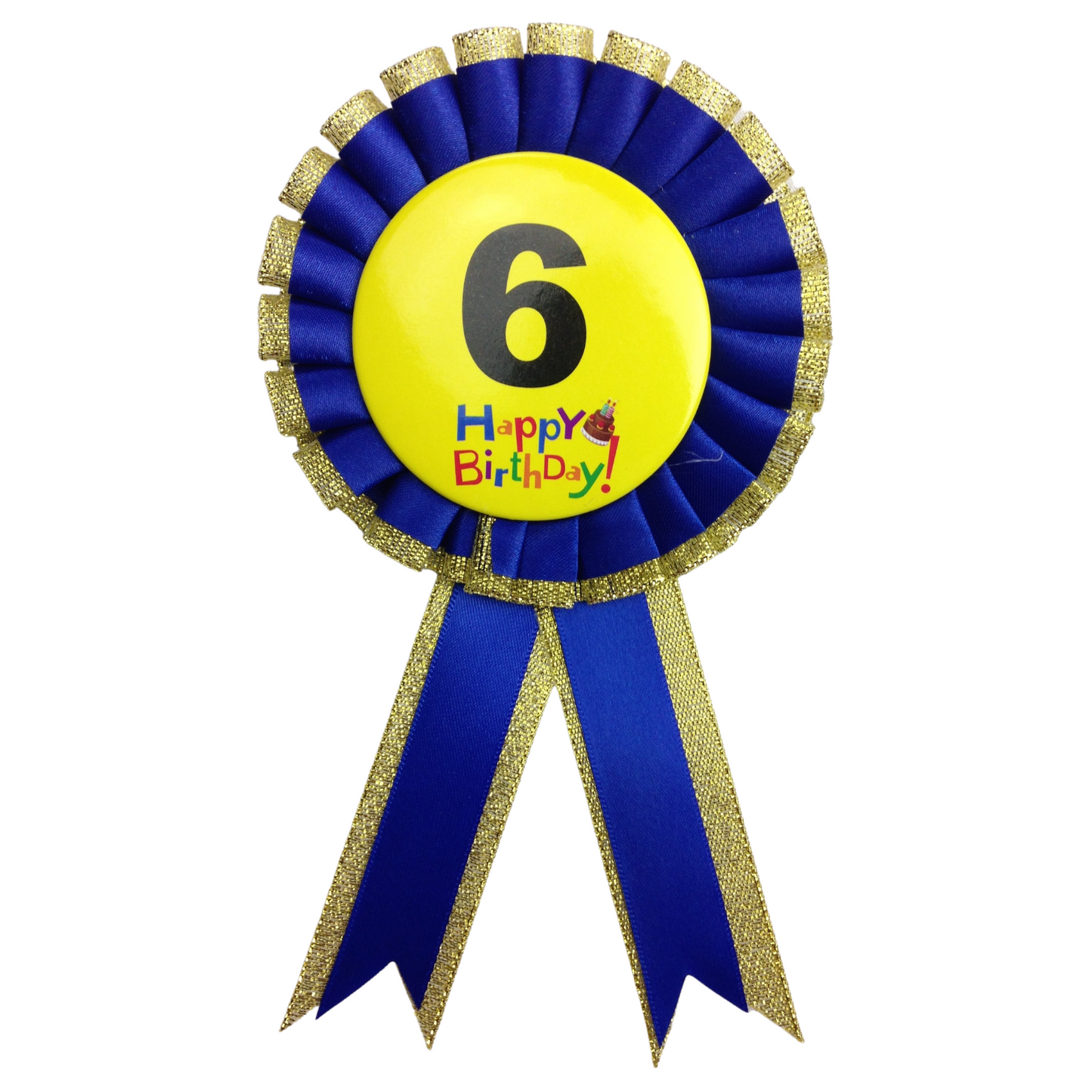 BIRTHDAY BADGE Party Favour Award Rosette Fancy Dress Girls Boys Childrens Kids-19
