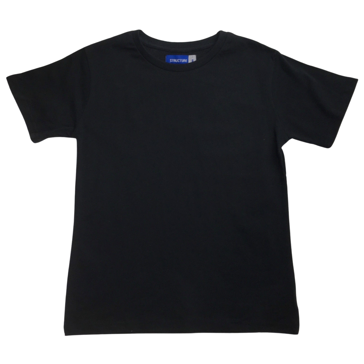 KIDS PLAIN T SHIRT Childrens Child 100% COTTON Boys Girls Basic Blank Tee Top-2