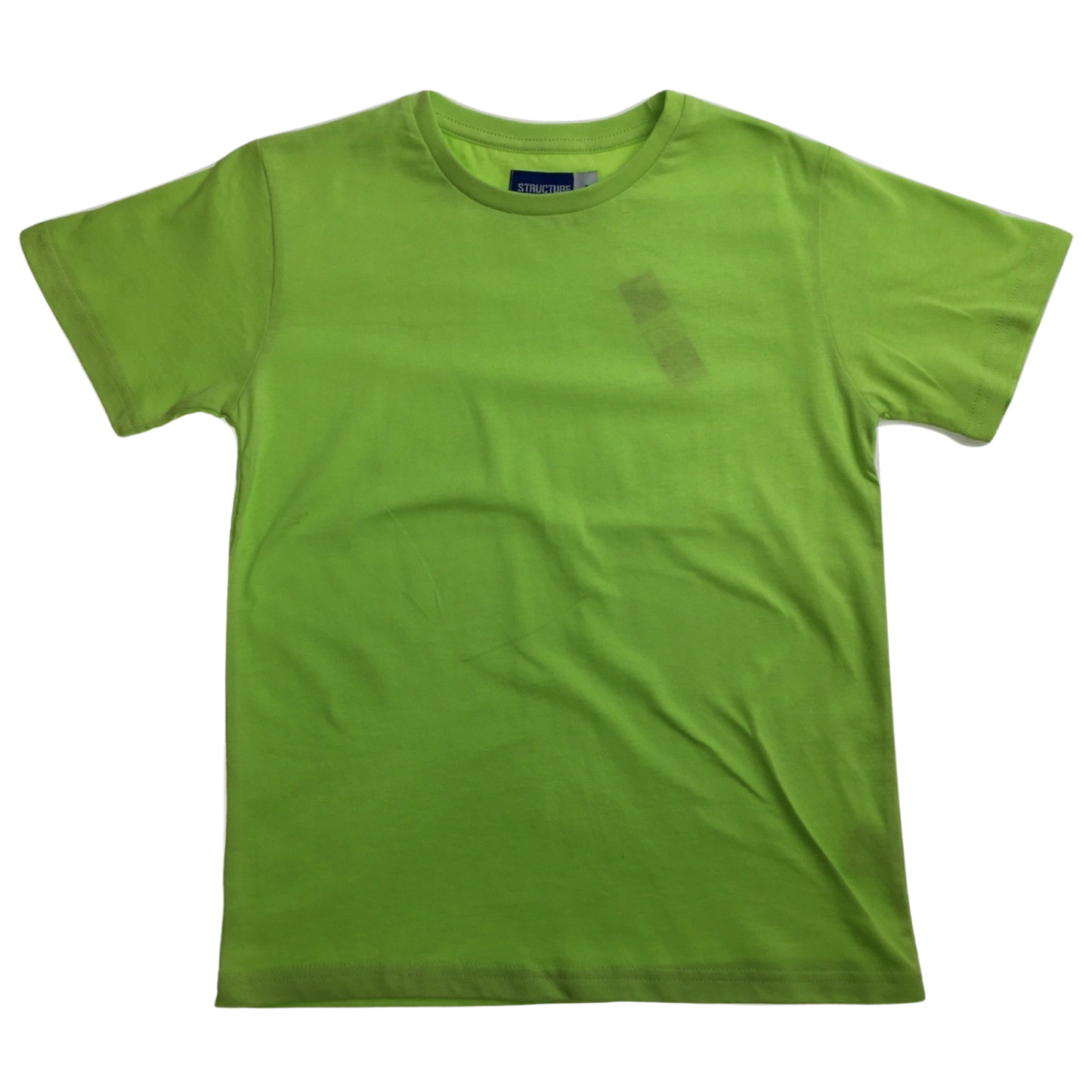 KIDS PLAIN T SHIRT Childrens Child 100% COTTON Boys Girls Basic Blank Tee Top-29