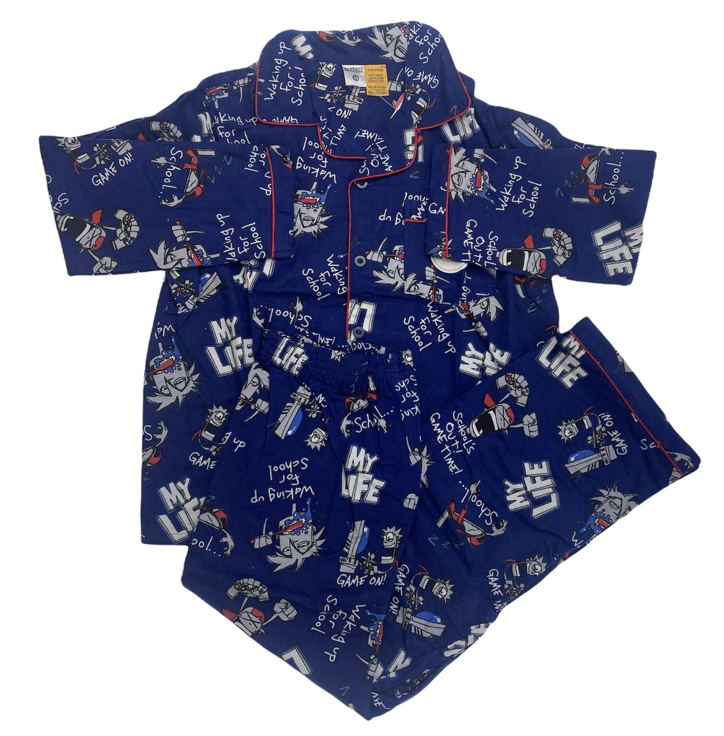 KIDS FLANNELETTE PYJAMAS PJs Boys Girls Flannel Pajamas Pyjama Winter Set PJ-10