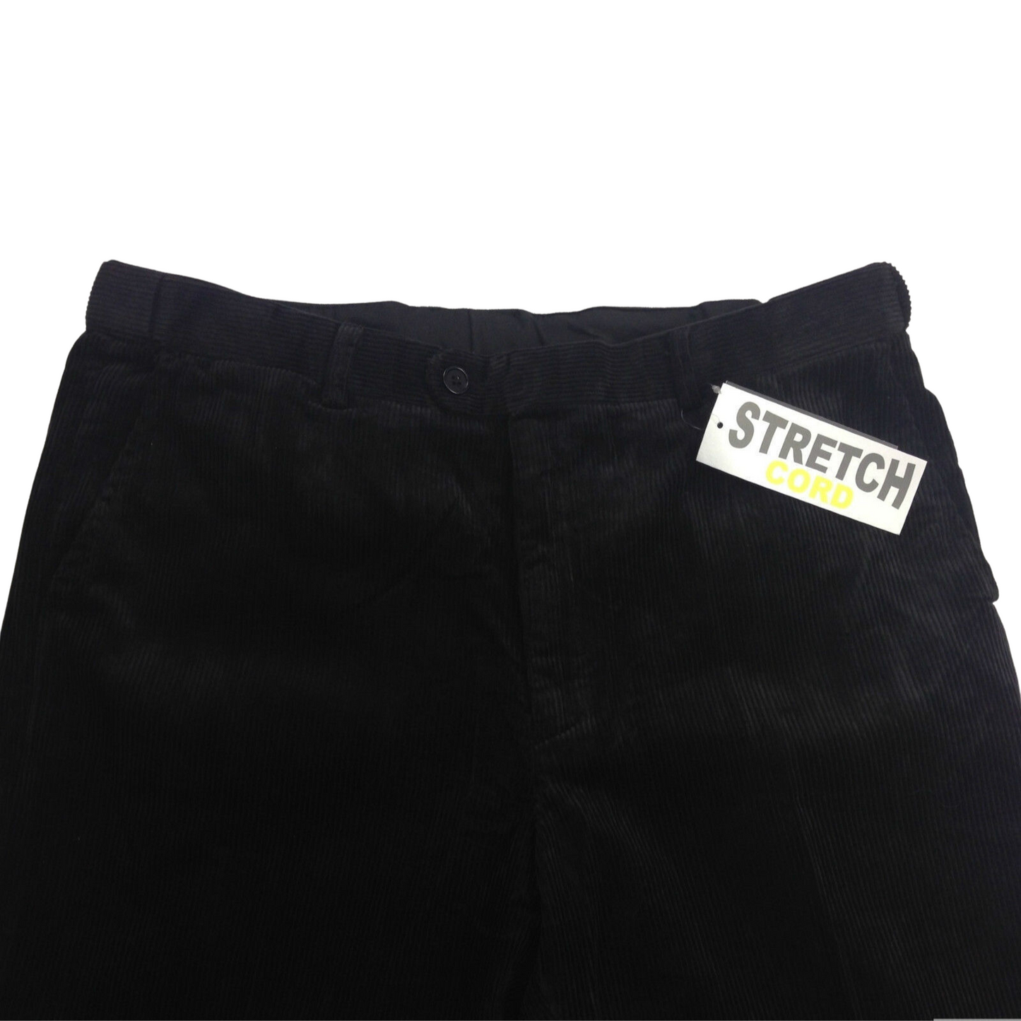 MENS CORDUROY PANTS Trousers Cords Casual STRETCH COTTON Size 32"-44" Adjustable-4