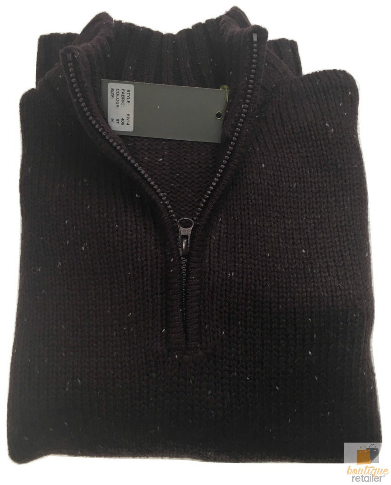 Mens Knit Jumper Pullover Sweater Knitted Casual Stretch Warm Winter-9
