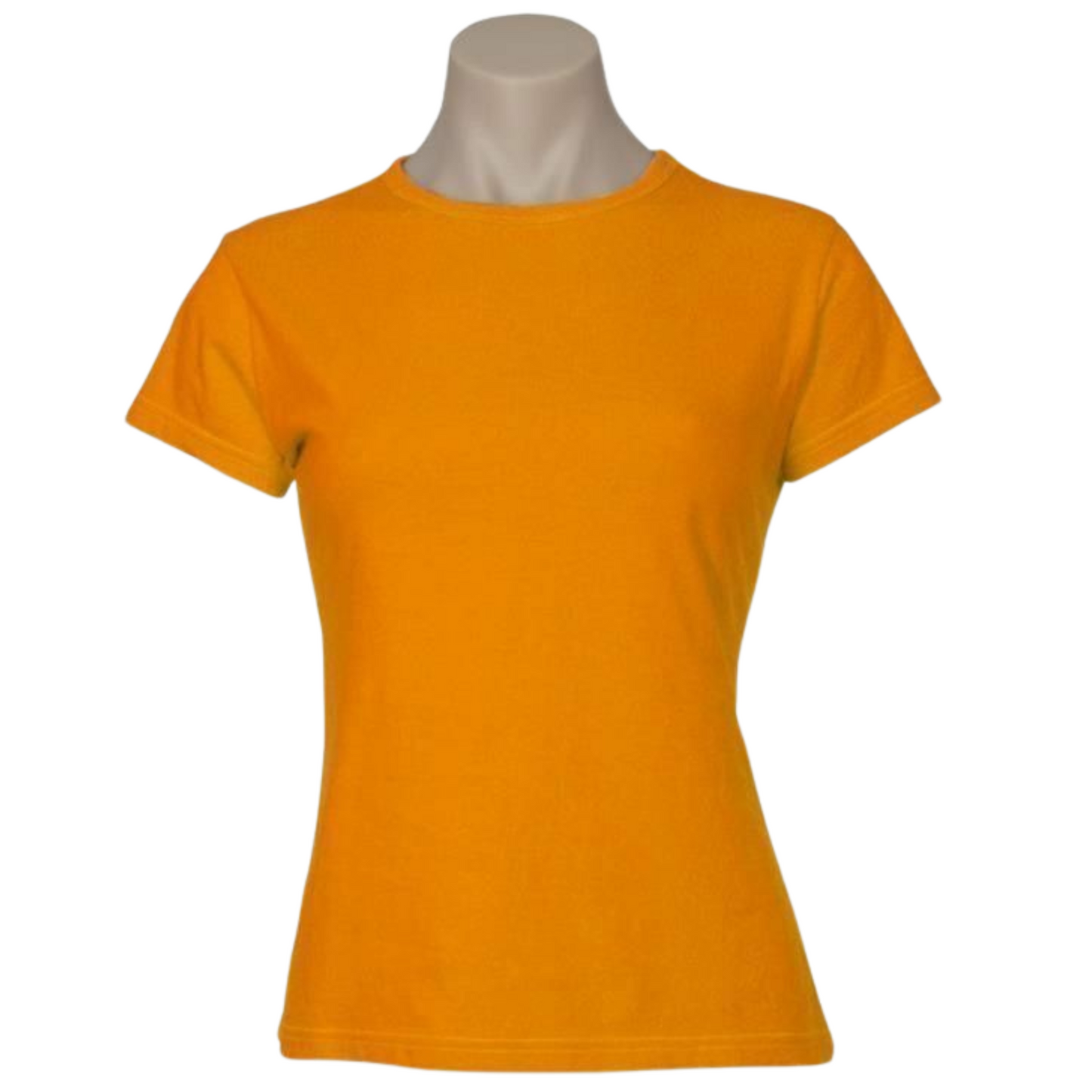 Womens Plain Ladies T SHIRT 100% COTTON Basic Tee Casual Top Size 6-24 T-Shirt-54