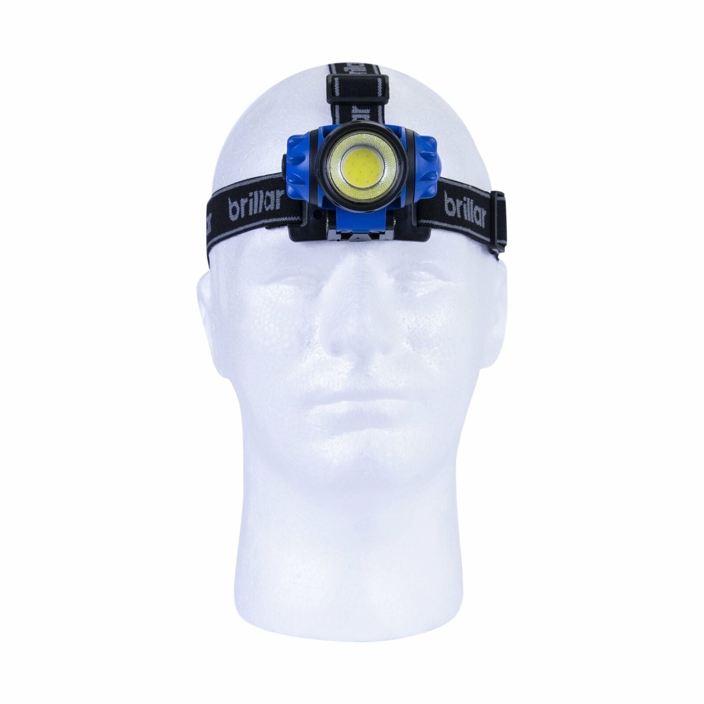 3 Mode Headlamp w COB LED Head Torch Adjustable Headband Wide Beam Light Camping Running-4