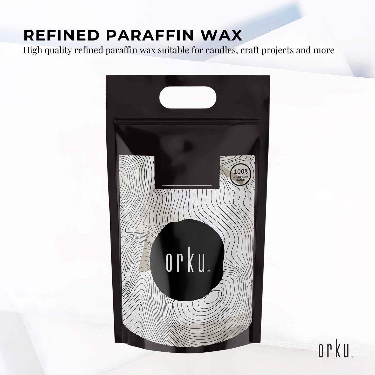 Bulk 10Kg Paraffin Wax Blocks - Refined Hard Unscented Chunks 60/62 Candle Making-2