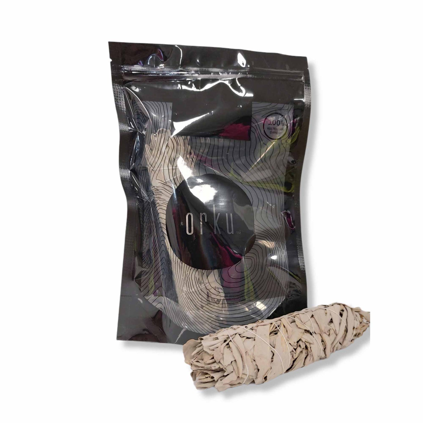 Bulk Californian White Sage Smudge Sticks Jumbo 20-22cm Incense Cleansing Bundle-4