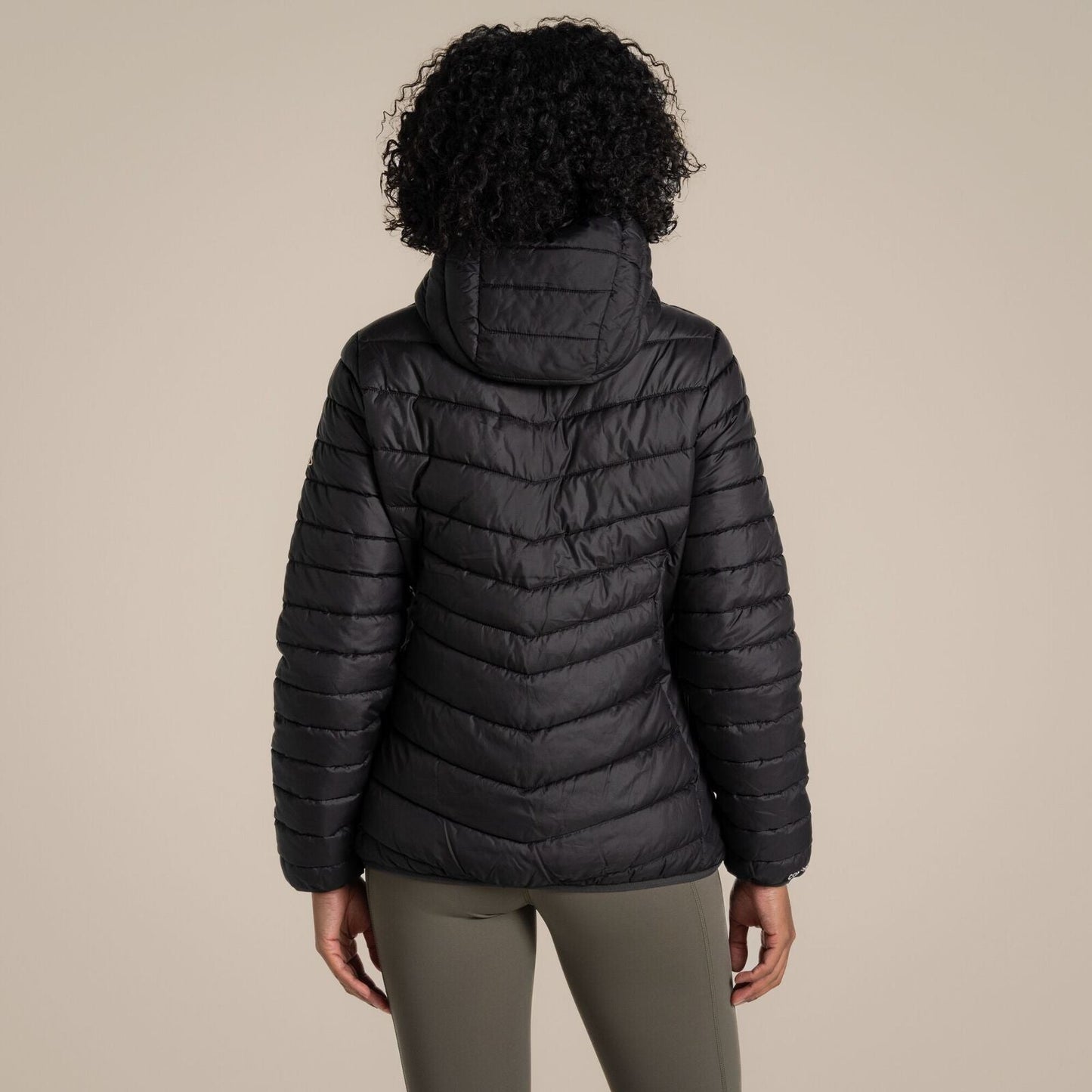 Craghoppers Womens Compresslite IX Hooded Insulating Jacket in Black