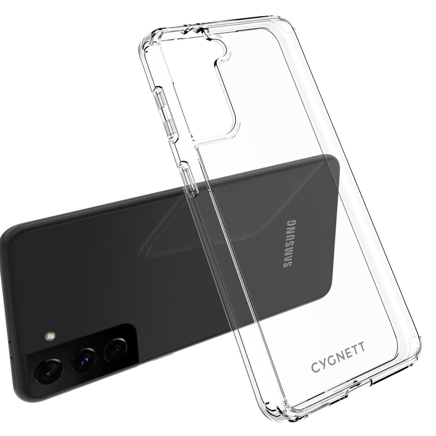 Cygnett Aeroshield Antibacterial Slim Phone Case for Galaxy S21 - Clear-3
