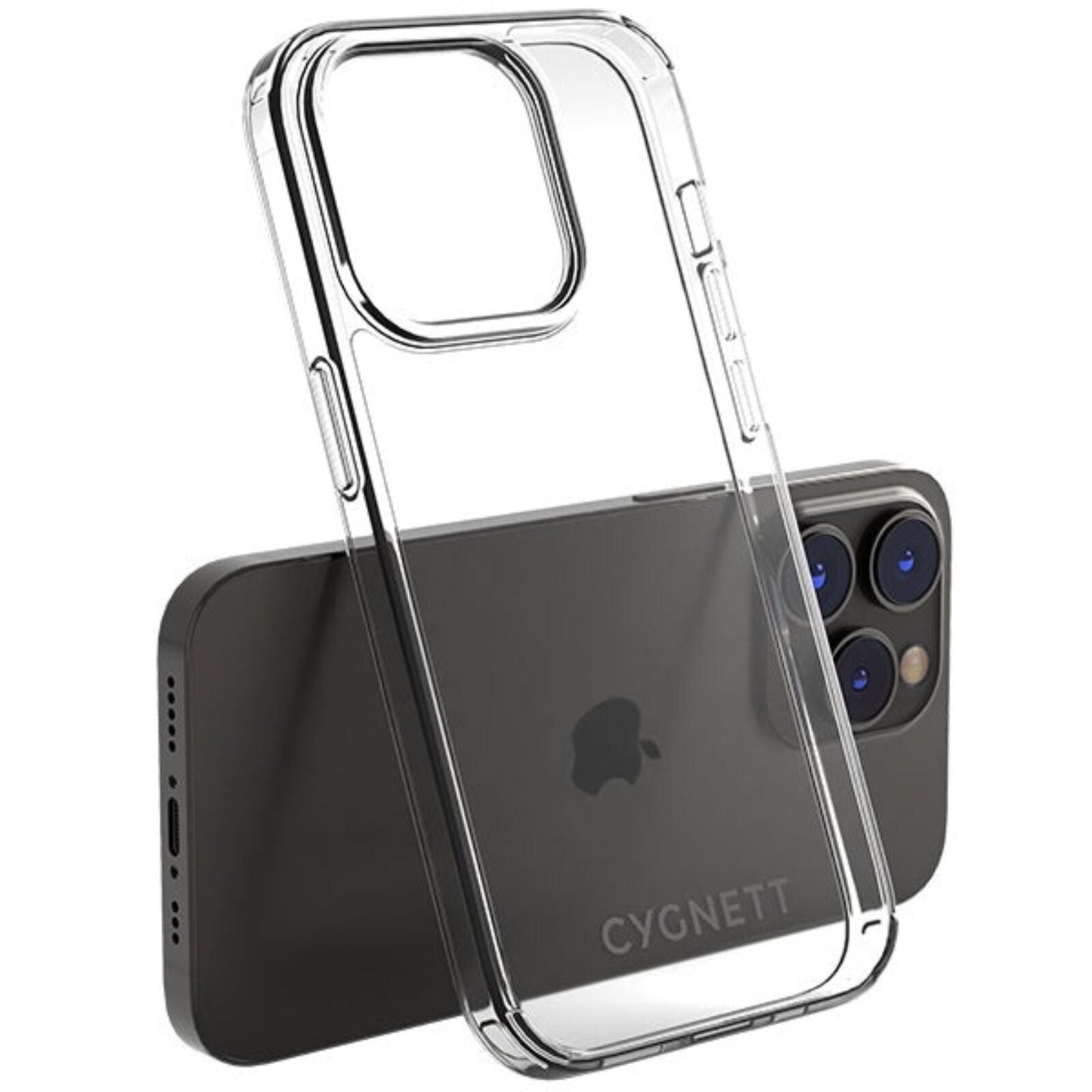 Cygnett AeroShield Slim Protective Phone Case For iPhone 13 Pro - Clear-4