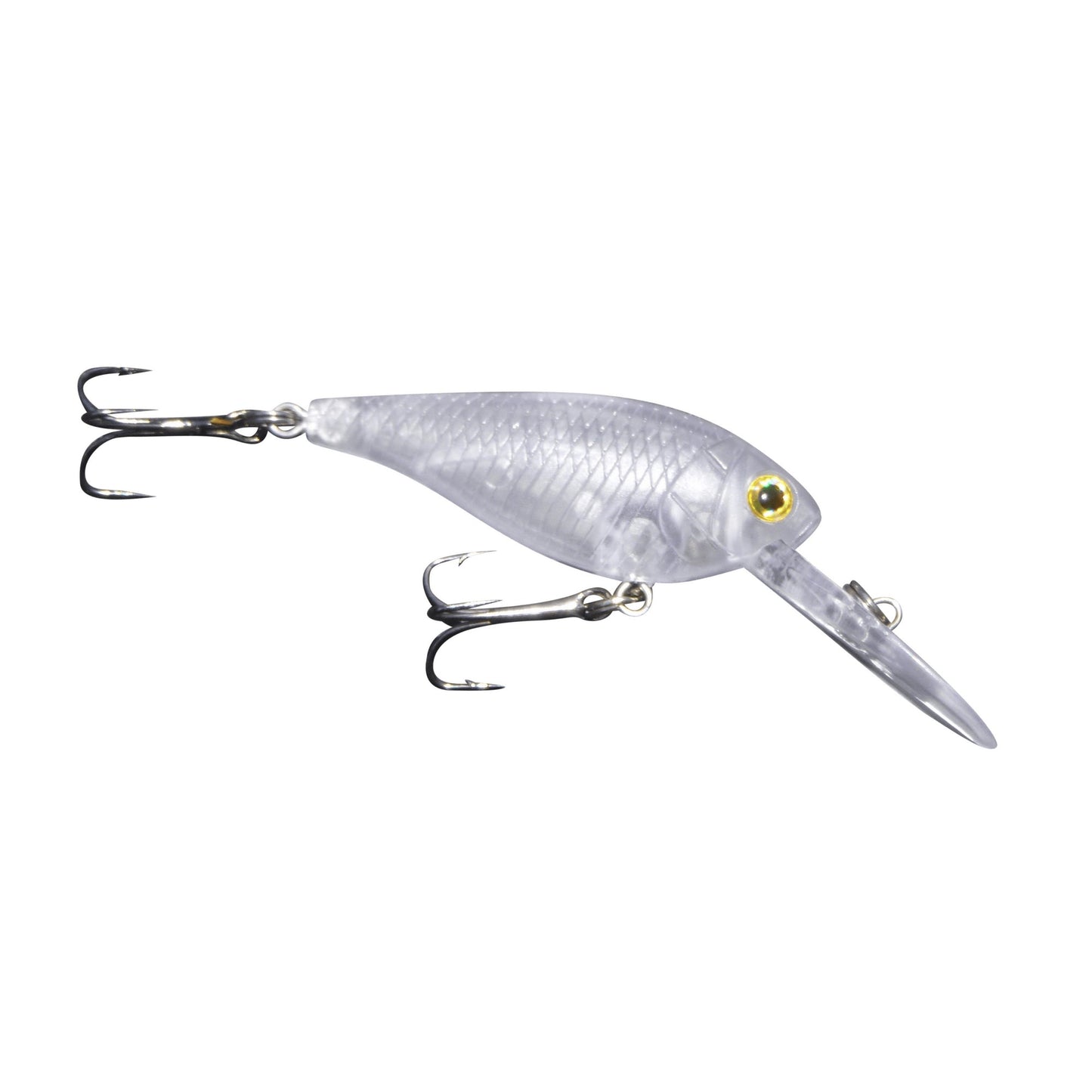 Finesse 'Madbass' Clear, 85mm Deep Diving Crankbait-0