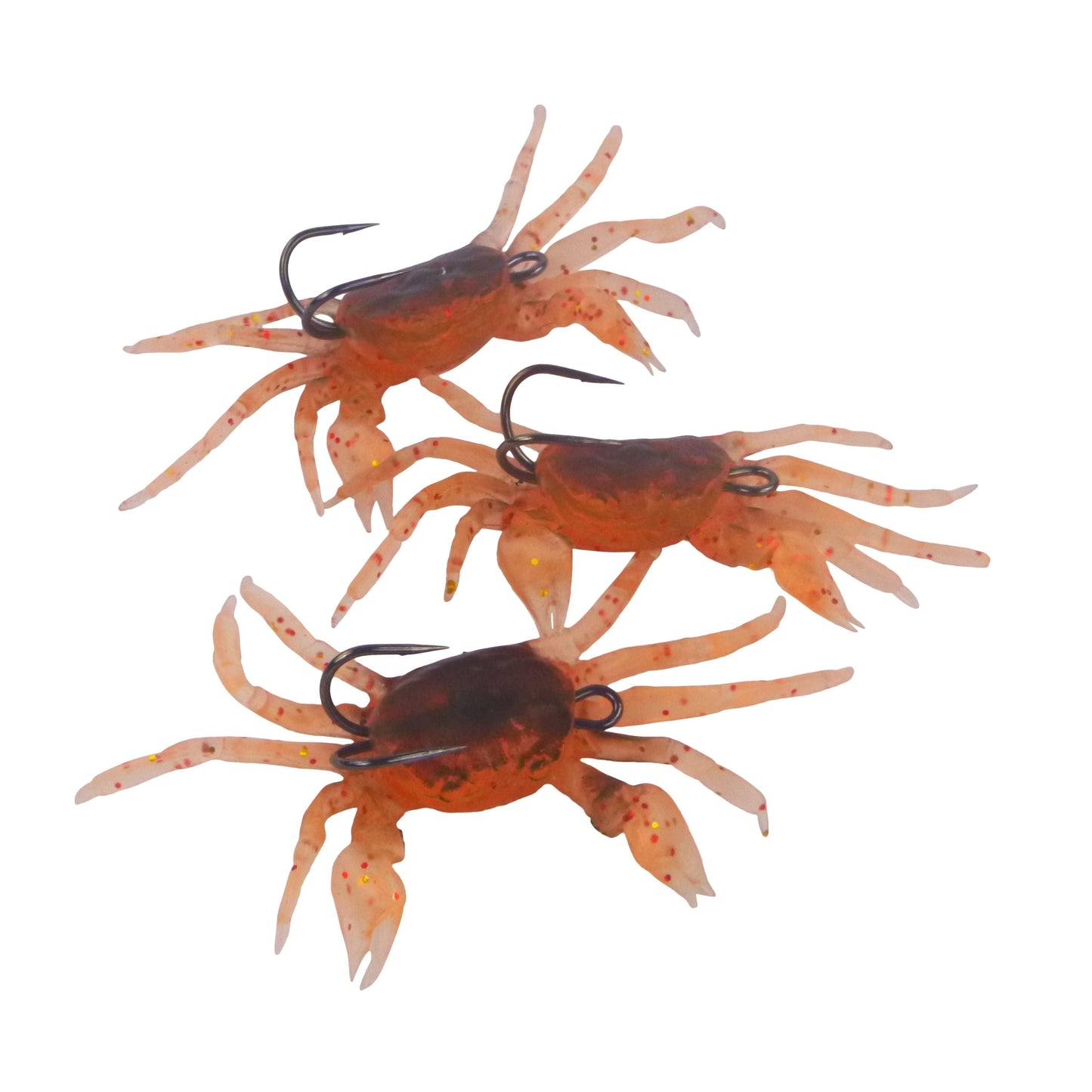Swimerz Soft Crabs, Pink Nipper, 3 pack-1