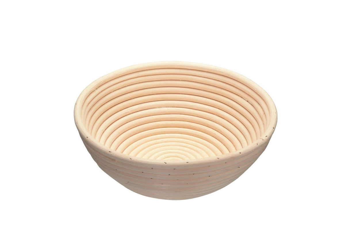 Davis & Waddell Round Rattan Bread Proving Basket Bread Proofing Baking - 22cm