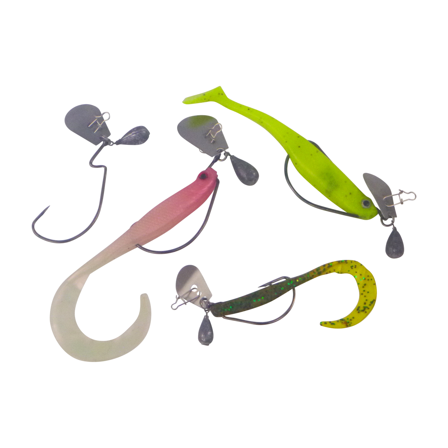 Dekoi Blade Jig Head, Wide Gape, Size Small, 3 pack-1