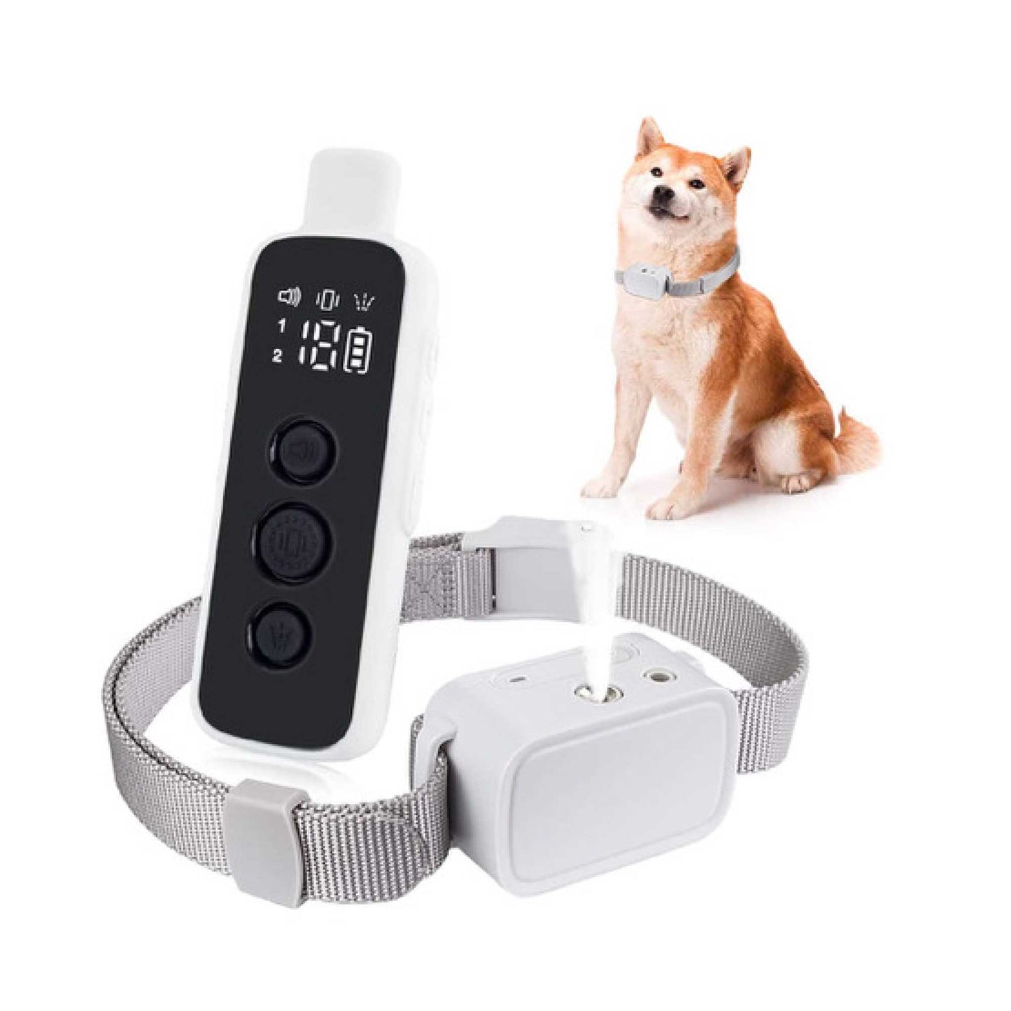 Dog Bark Collar - Rechargeable Remote Citronella Mist Spray Trainer-3