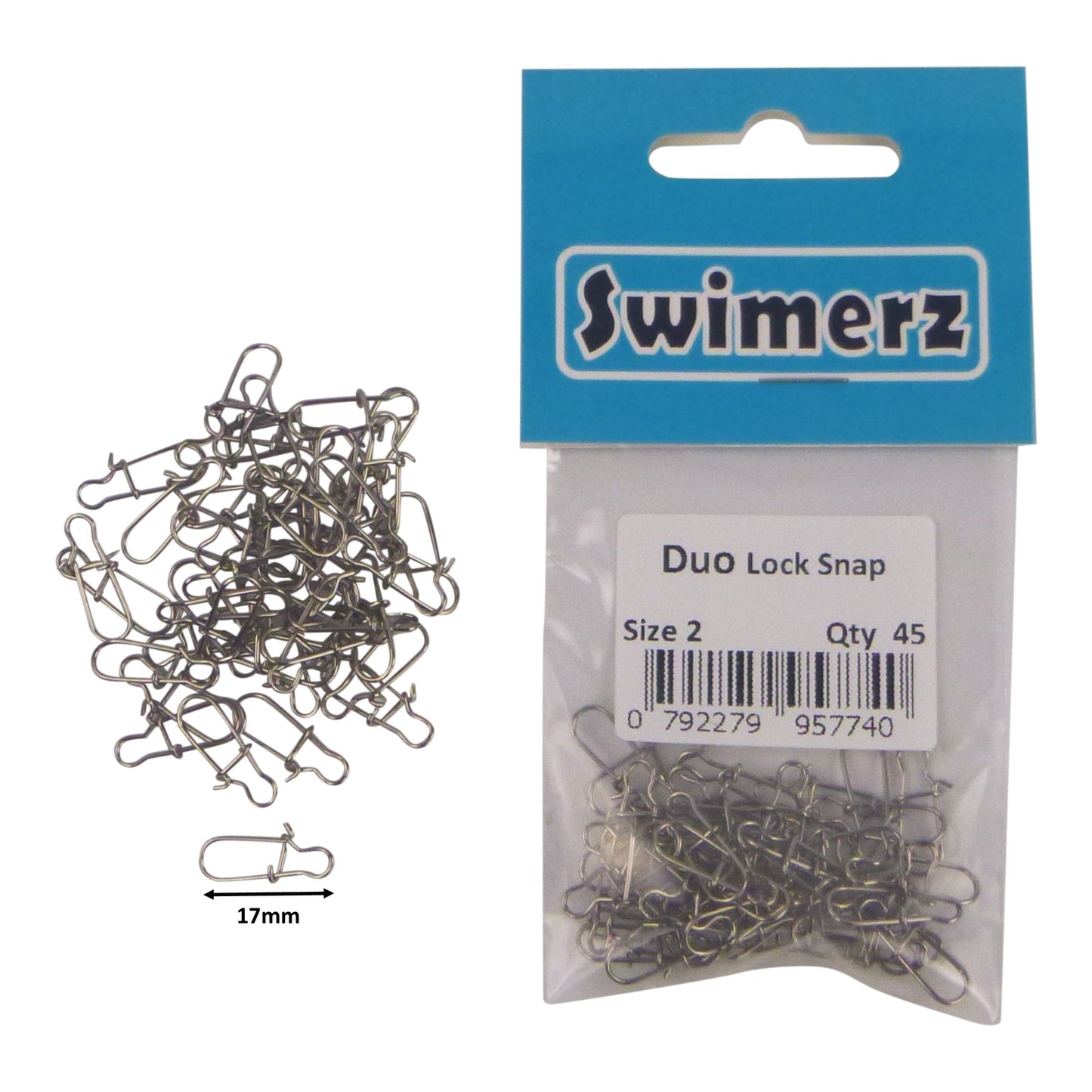 Swimerz Duo Lock Snaps Size 2. Pack 45 pack-1