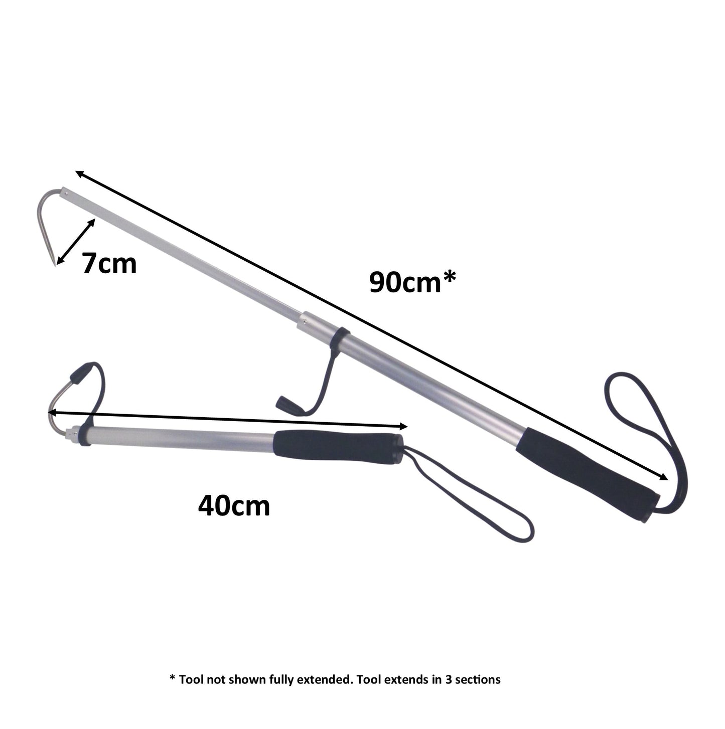Rig Ezy 90cm Extendable Gaff-2