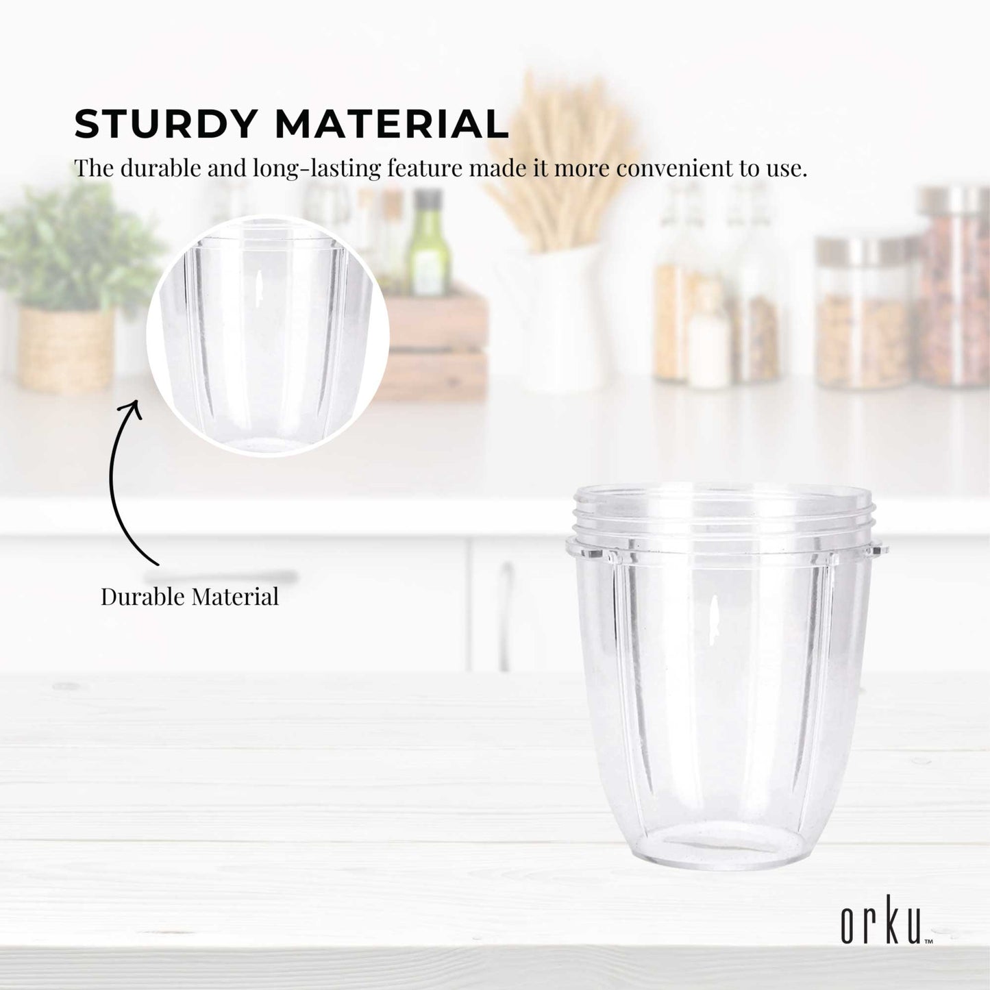 For Nutribullet Small Short Little 18 Oz Cup - For 600W + 900W Model Replacement-4