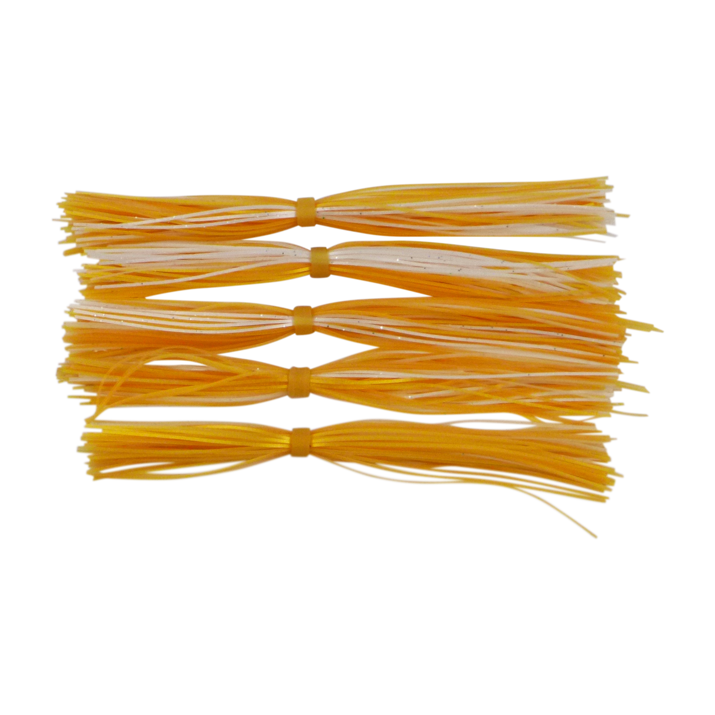Dekoi Chatterbait Lure Skirts, Gold Shine-0