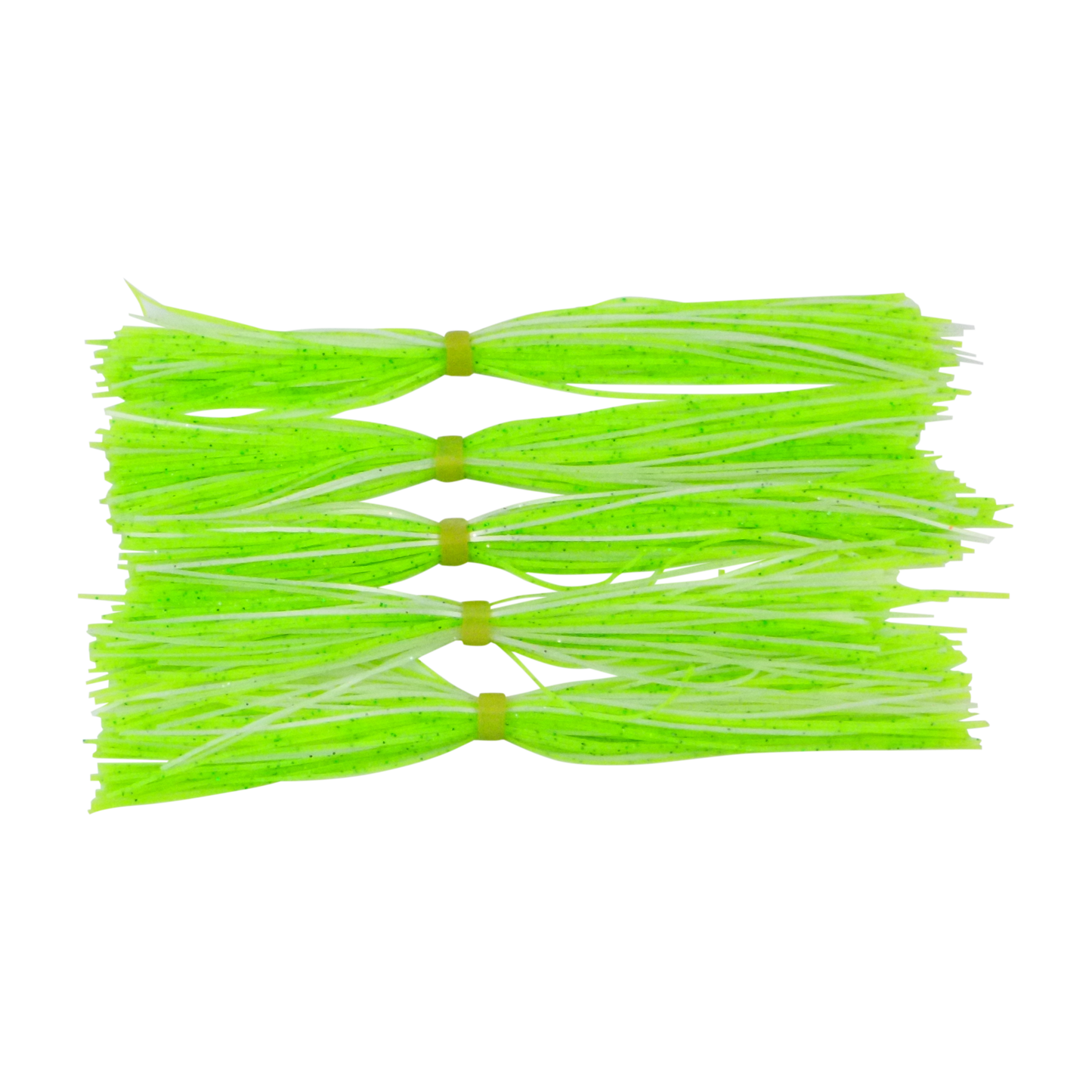 Dekoi Chatterbait Lure Skirts, Green Flash-0