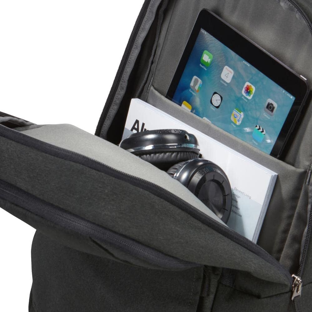 Case Logic Huxton Daypack Backpack Bag w/ Laptop Sleeve 15.6" in Black