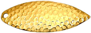 Artizan Hammered 57mm Willow Blade Brass, 5 Pack-2