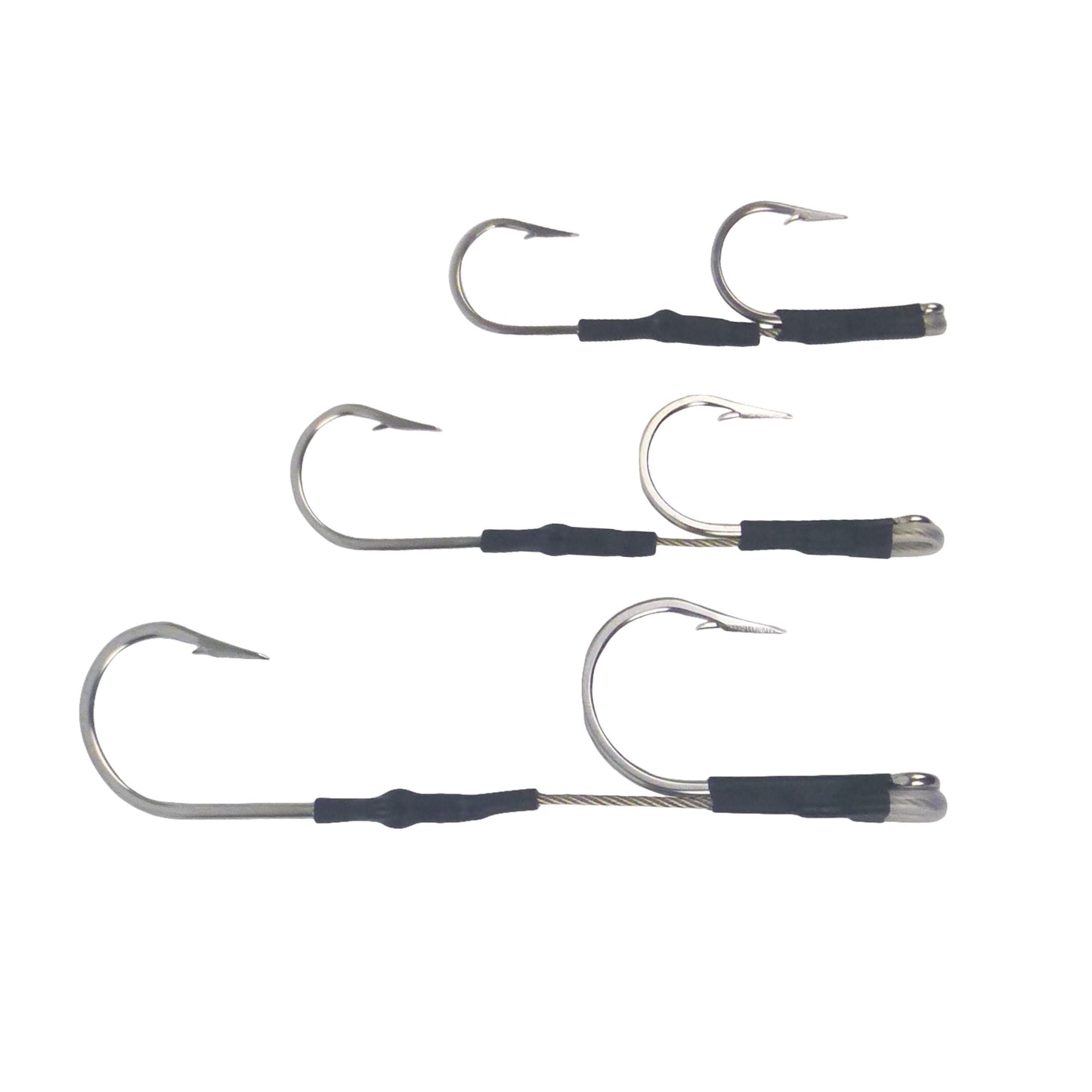 Swimerz Jigging & Trolling Hooks, Inline Double, 8/0, Qty 3-2