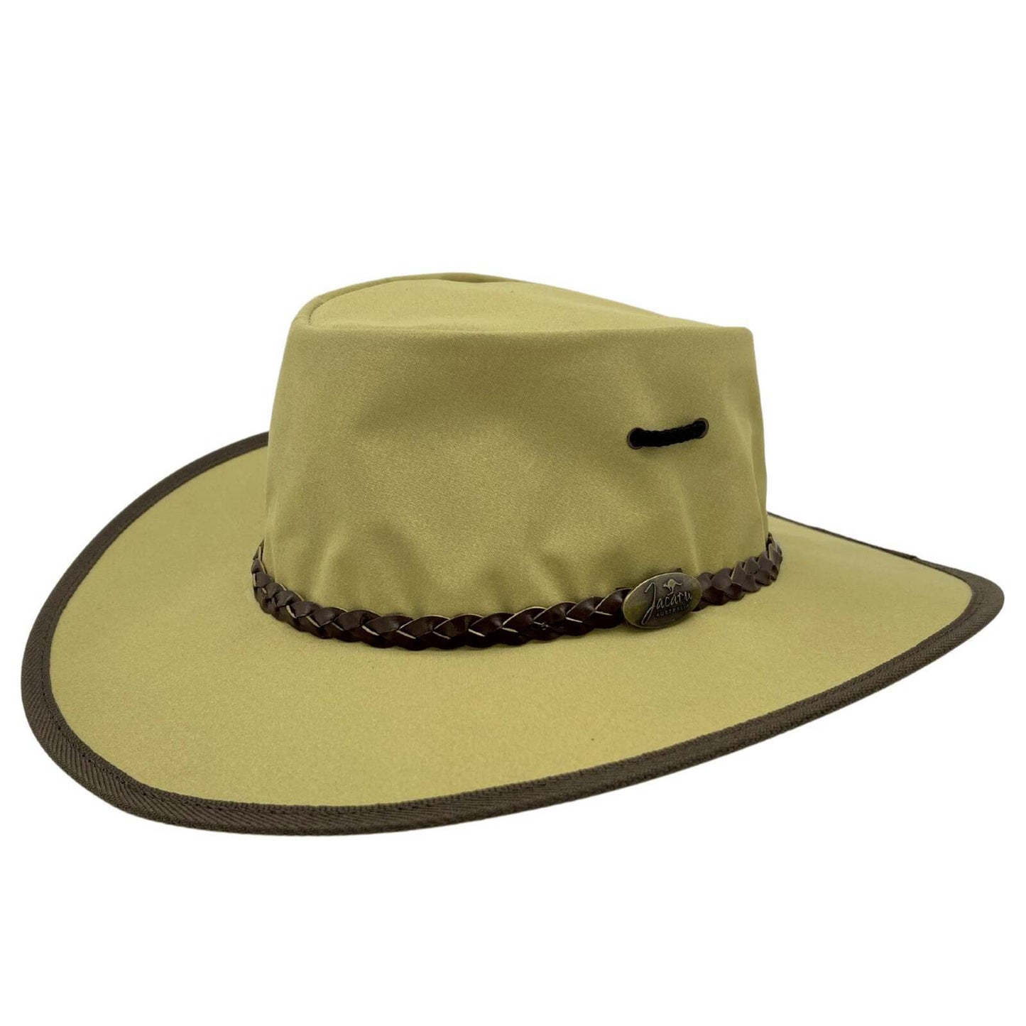 JACARU Full Canvas Parks Explorer Sun Hat Water Resistant Wide Brim Work Toggle-4