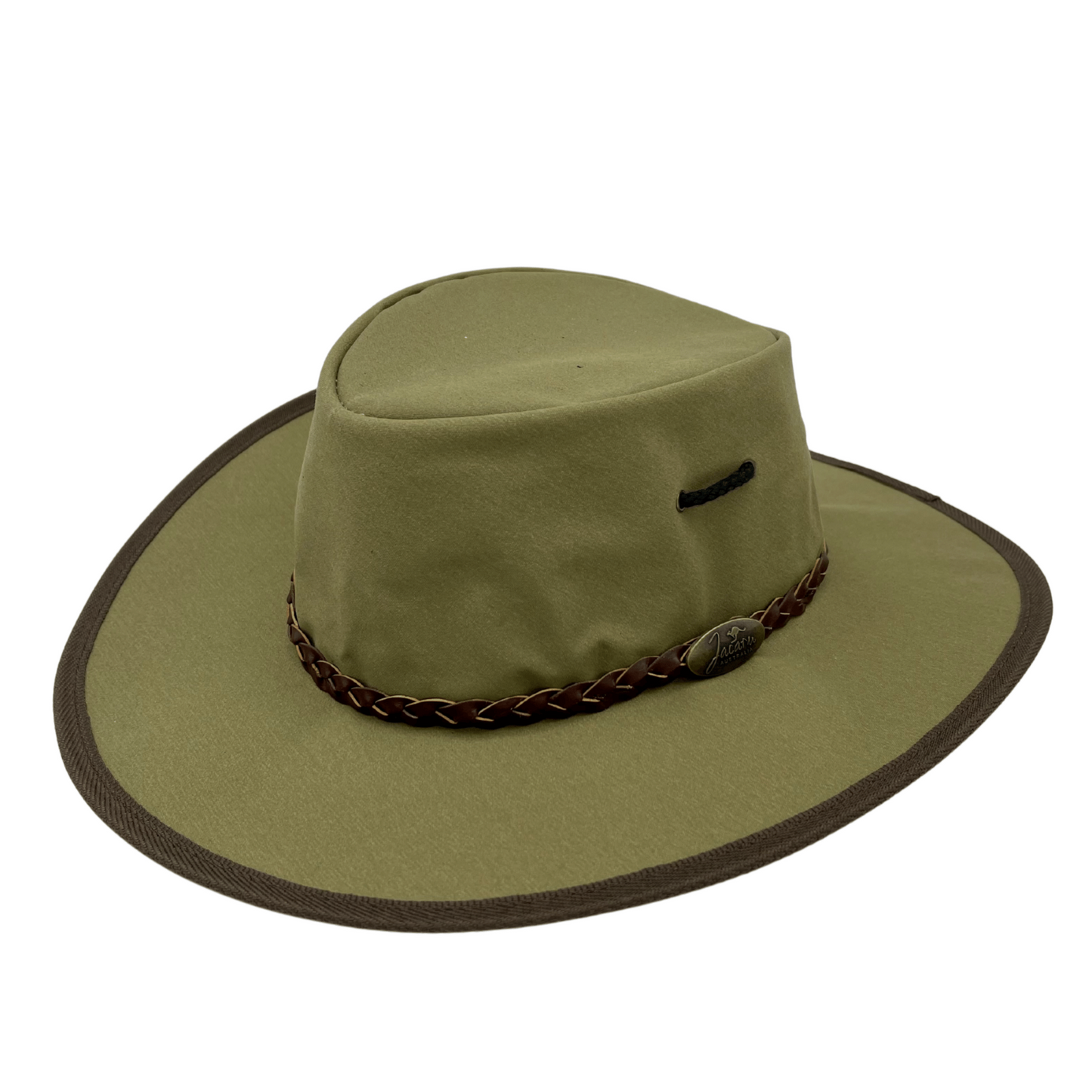 JACARU Full Canvas Parks Explorer Sun Hat Water Resistant Wide Brim Work Toggle-17