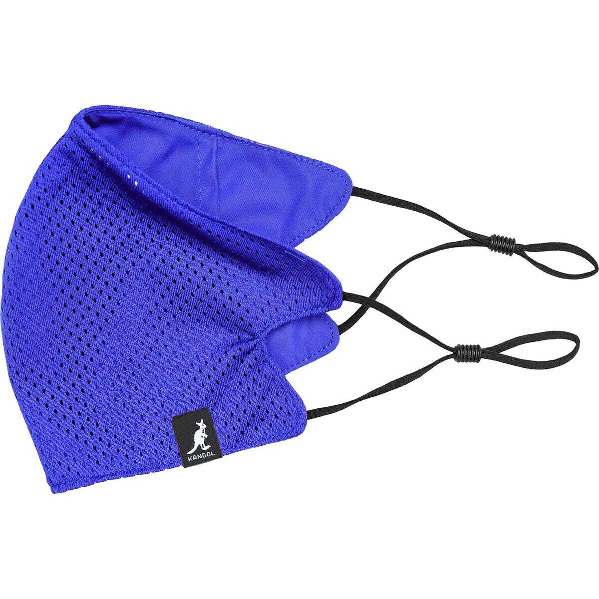Kangol Mens Coordinates Mask Bucket Polyester Casual Hat with Mask - Blue-4