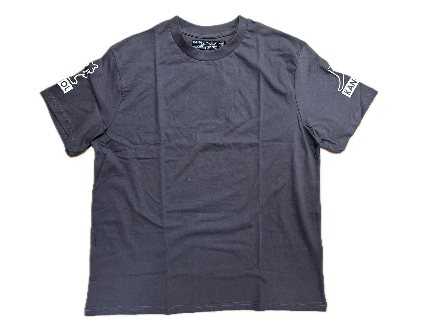 Kangol Gothic Tee T-Shirt in Charcoal-4