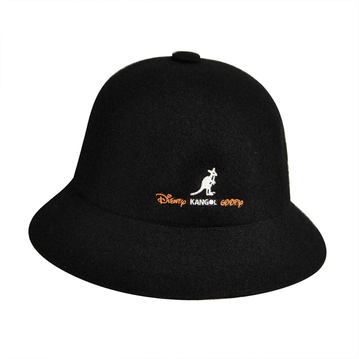 Kangol x Disney Bucket Hat 75th Anniversary Wool Blend Winter Cap - Black