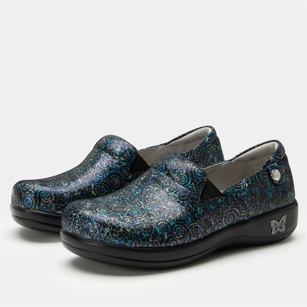 Alegria Keli Nursing Shoes Slip On Loafers Womens Work Hospitality in Soft Serve-1