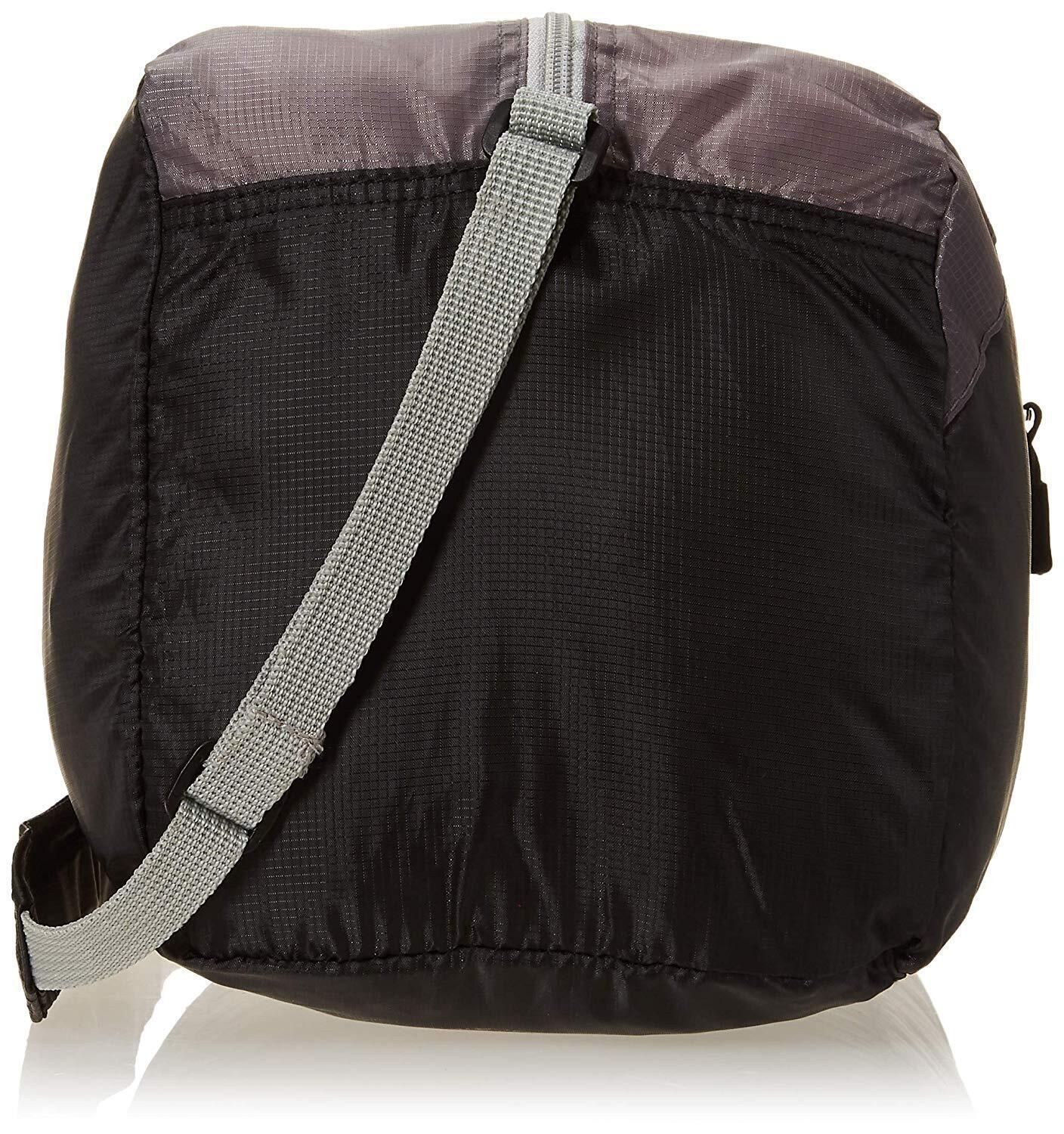 Lewis N. Clark 18" Packable Foldable Travel Compact Duffle Bag - Black/Grey-4