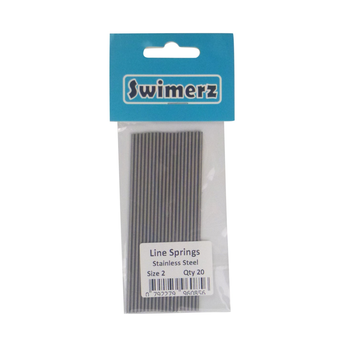 Swimerz Stainless Steel Fishing Line Springs, Size 2, 10cmL, 1.4mmID, 2.0mmOD-1