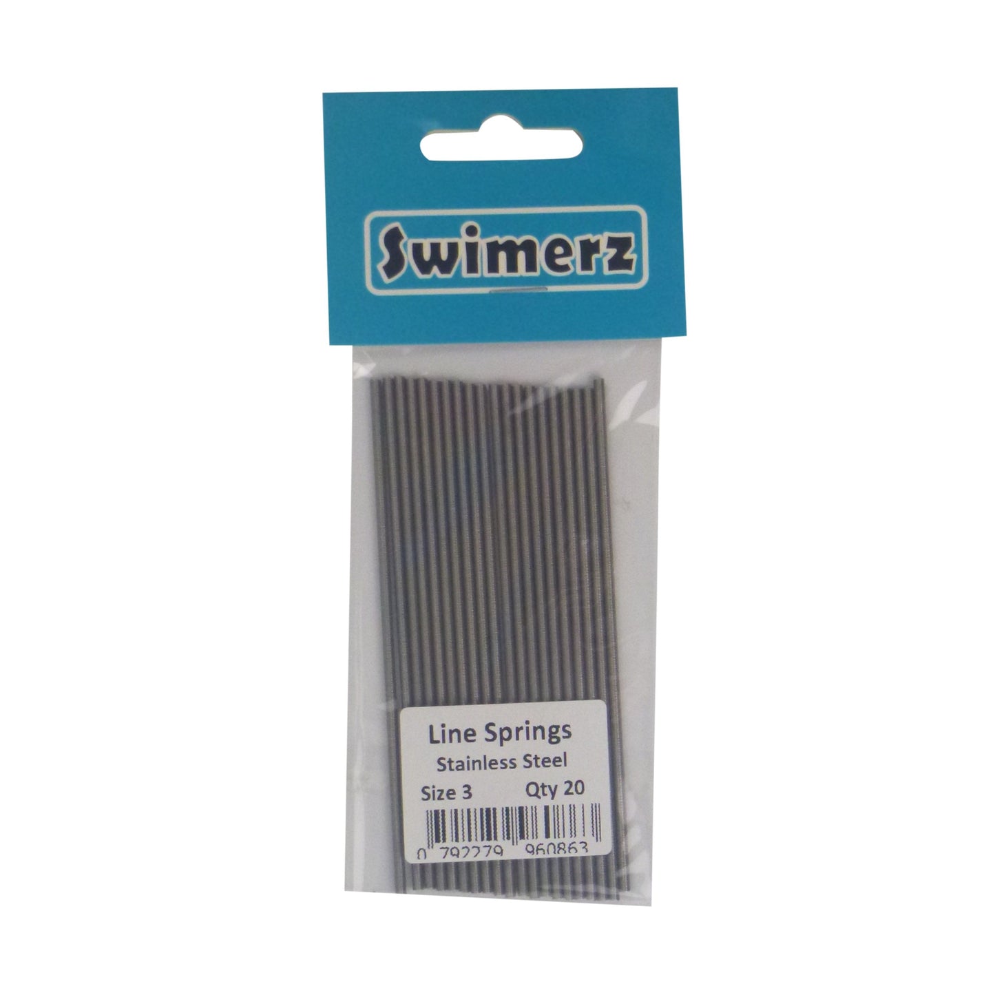 Swimerz Stainless Steel Fishing Line Springs, Size 3, 10cmL, 1.6mmID, 2.2mmOD-1