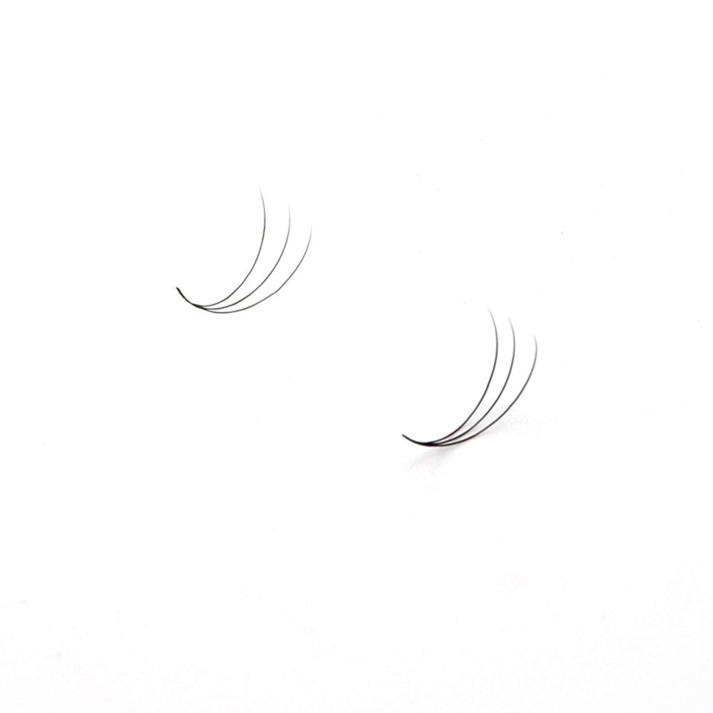 Miosh Eyelash Extensions - XL 3D Premade Volume Short Stem Lash 0.07 / D CURL-1