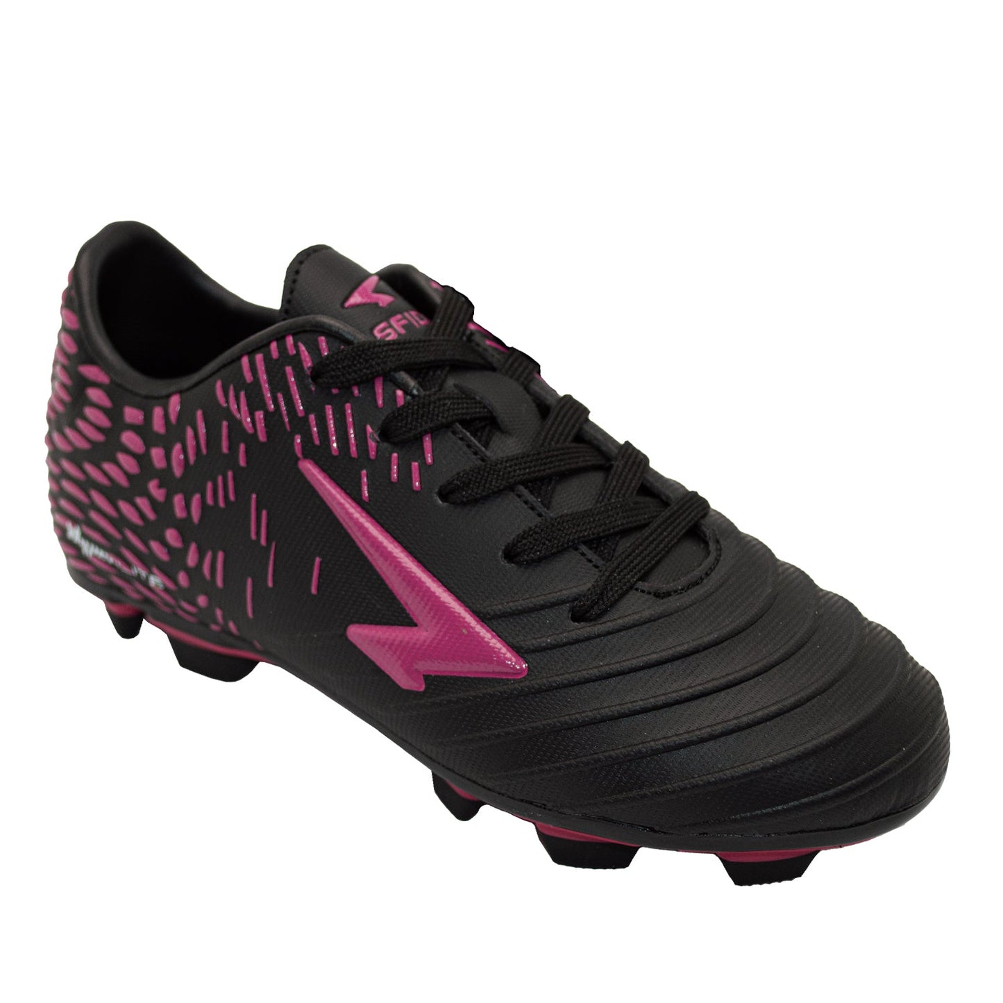 Orbit Junior Football Boots - Black/Berry-1