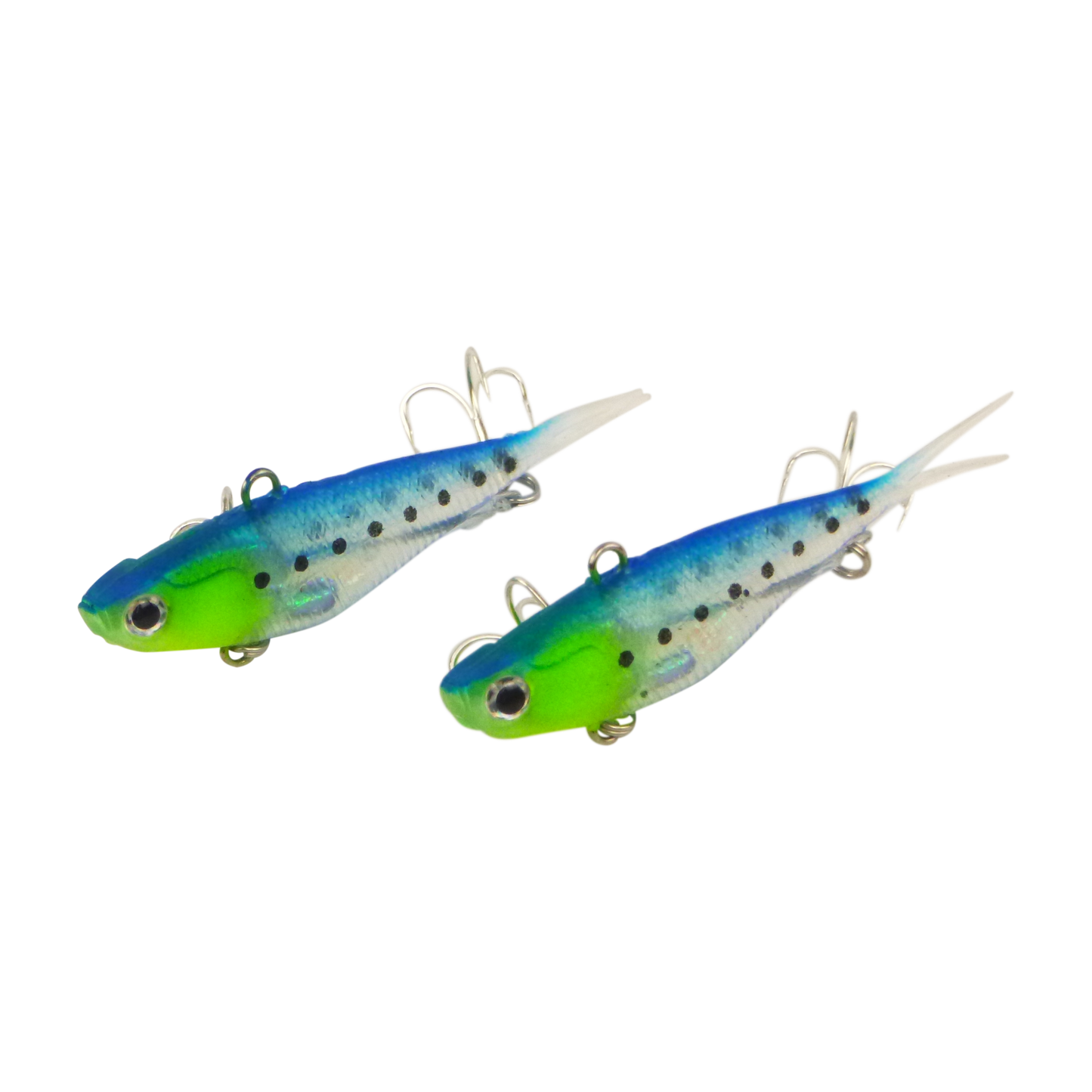 Swimerz 95mm Soft Vibe, Blue Water, 2 pack-0